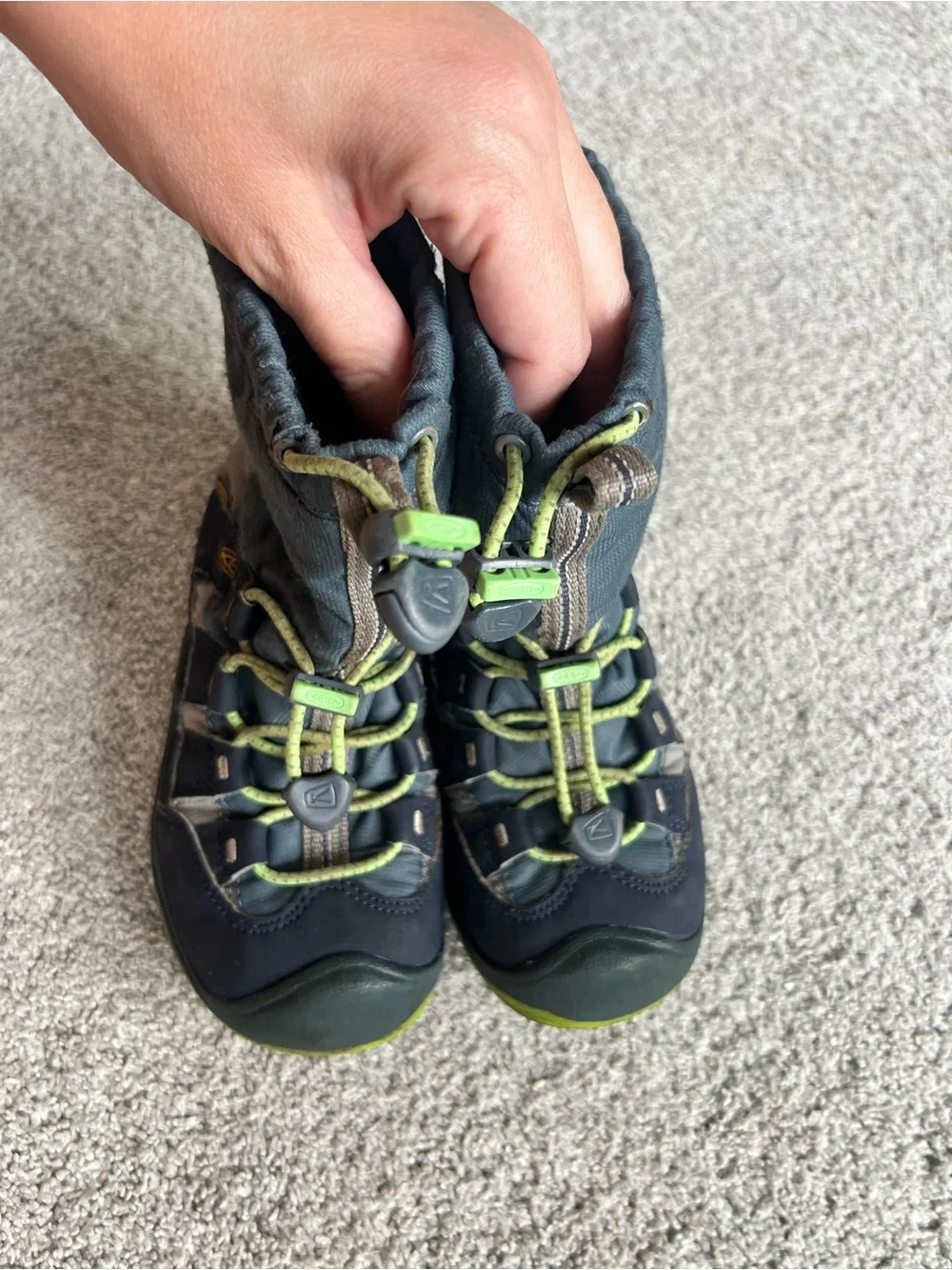 Keen Winterport II Waterproof Snow Toddler Boys Size 10 Winter Pull On Boots